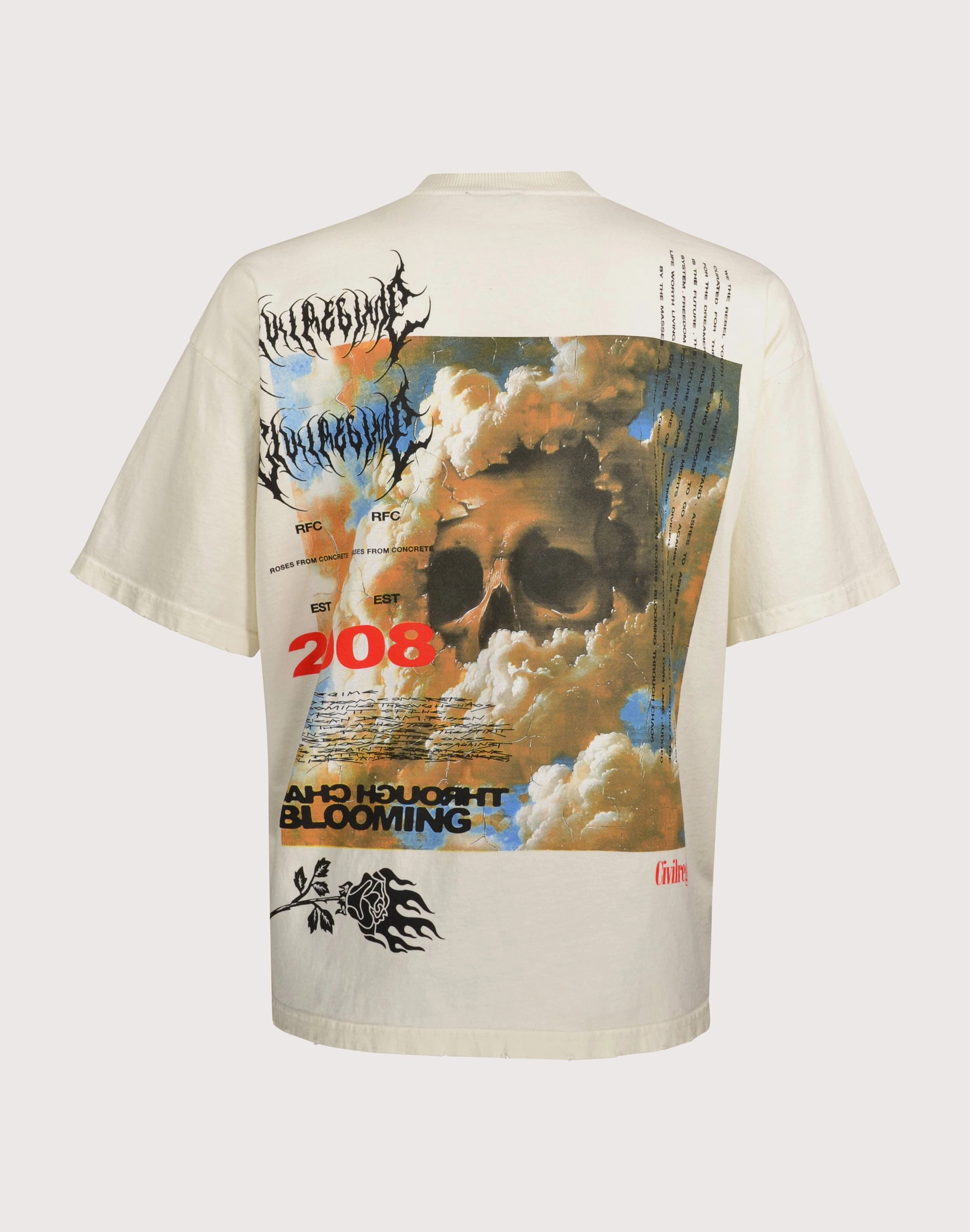 Eco-friendly CIVIL CLOTHING From The Heavens Butter Tee