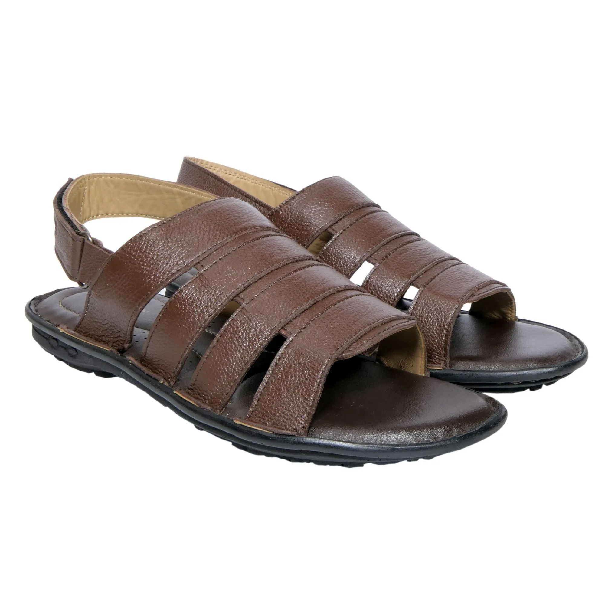 AM PM Men's Daily wear Leather Sandals performer - style school shoes
