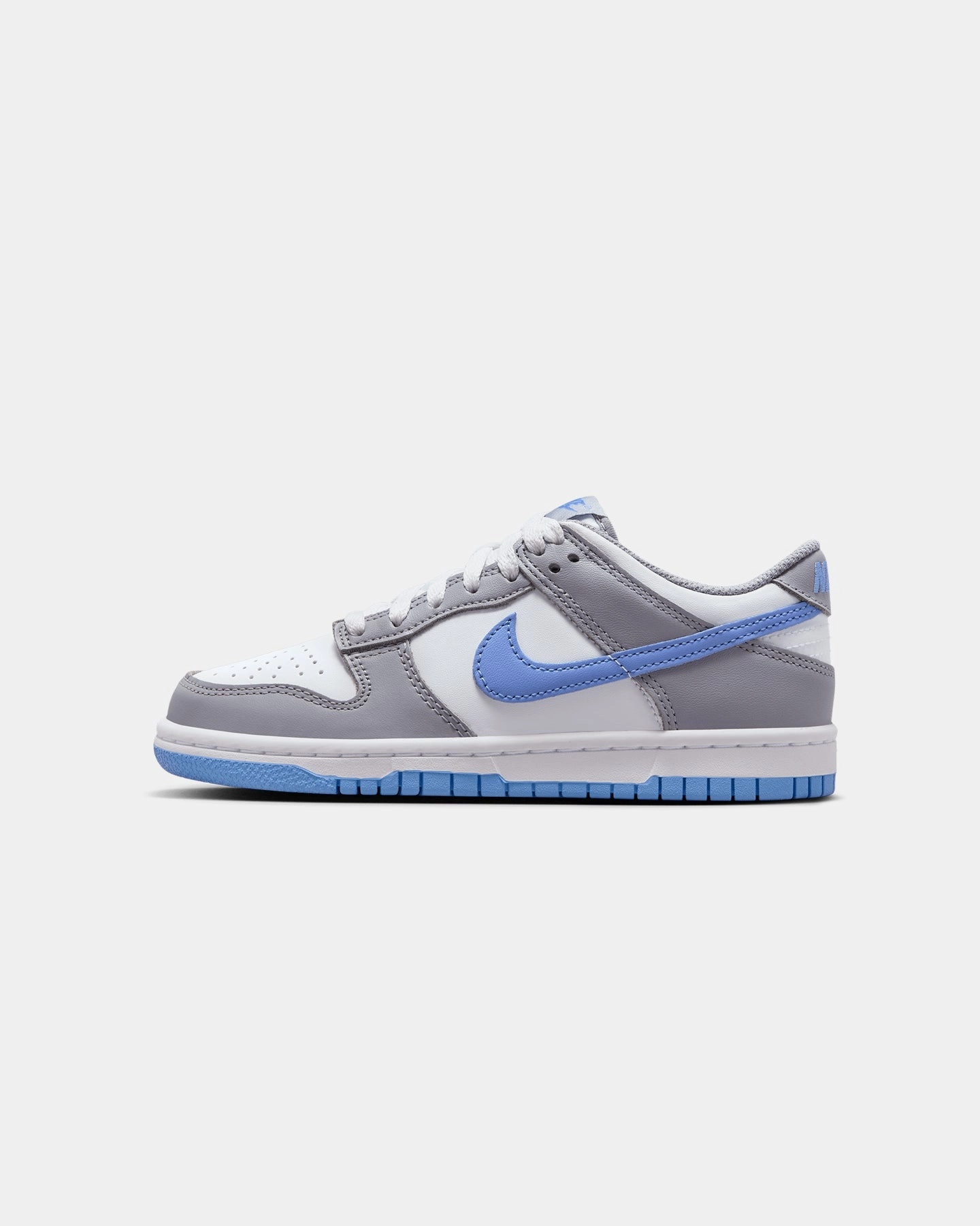 Casual Comfort Nike Kids' Dunk Low (GS) White/Royal Pulse-Cement Grey