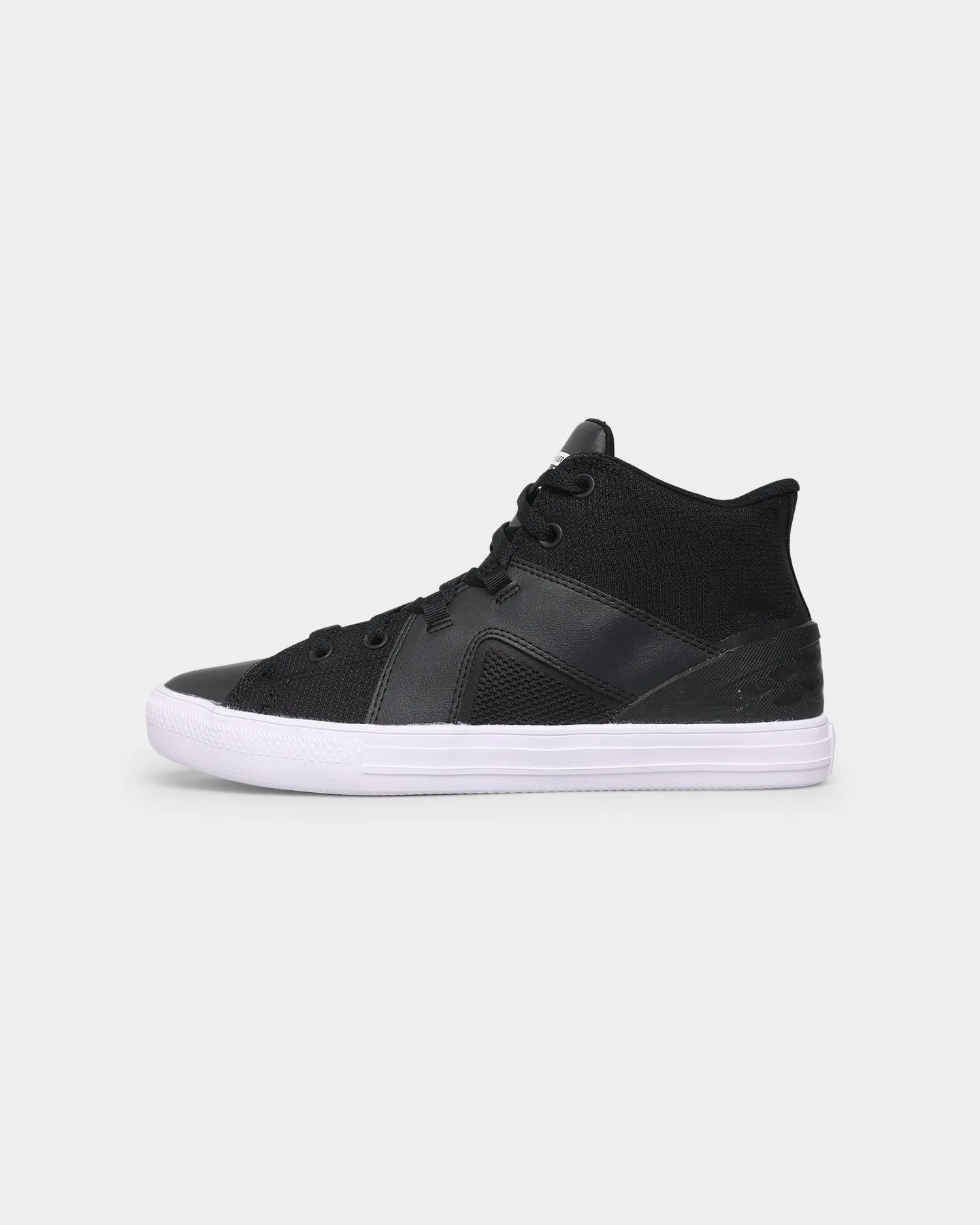 Adult Fashion-forward flexibility Converse Chuck Taylor All Star Flux Ultra Mid Black/Black/White