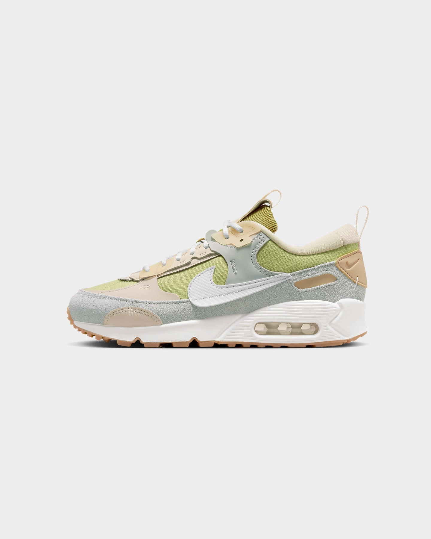 Clogs Charming Nike Women's Nike Air Max 90 Futura Buff Gold/Light Silver/Sand Drift/Summit White