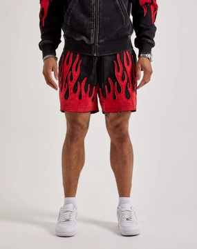 High - end cyclists' Smoke Rise Flame Fleece Shorts