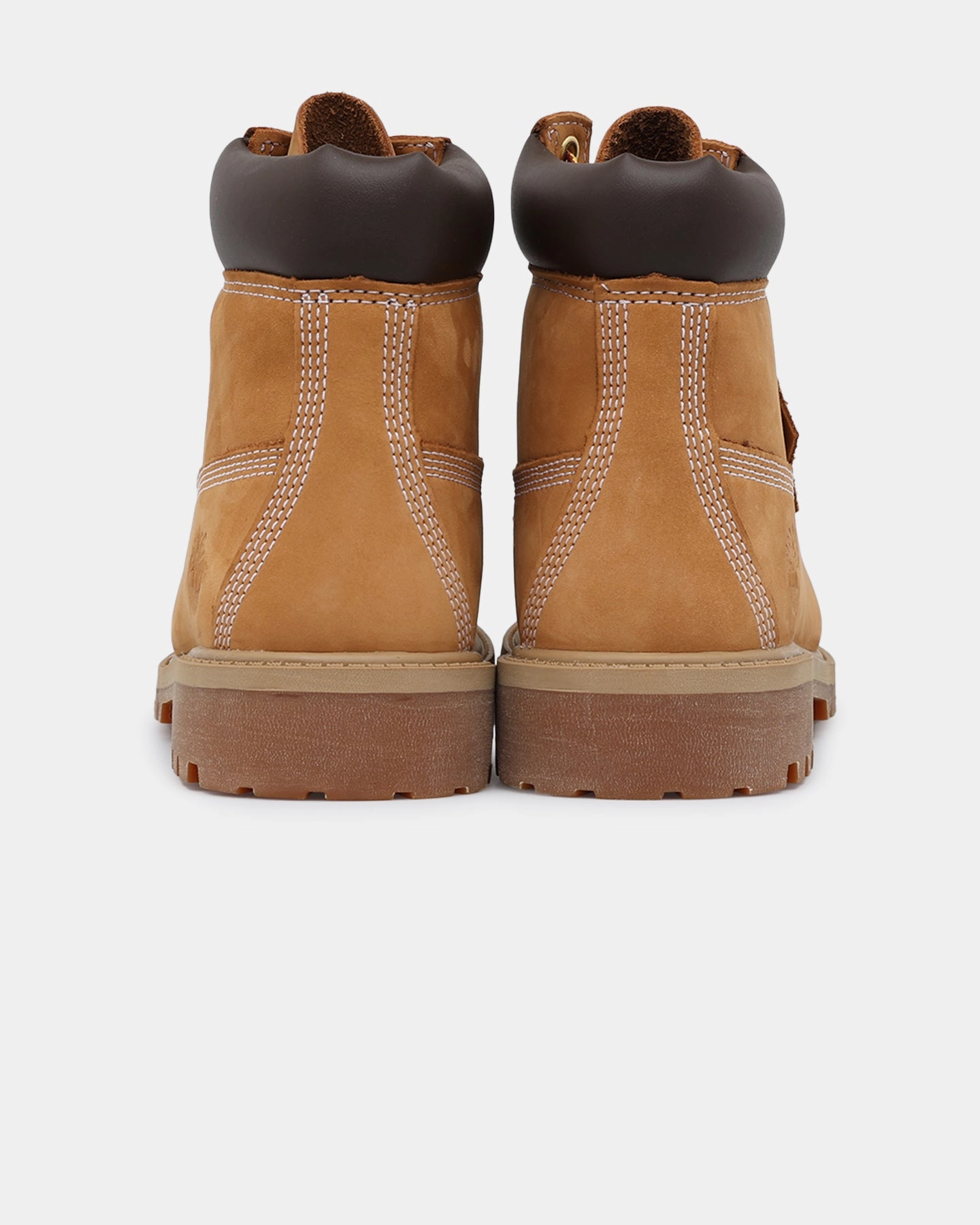 Timberland Kids' 6-Inch Premium Waterproof Boot Wheat Nubuck Training Sessions Balanced Ride