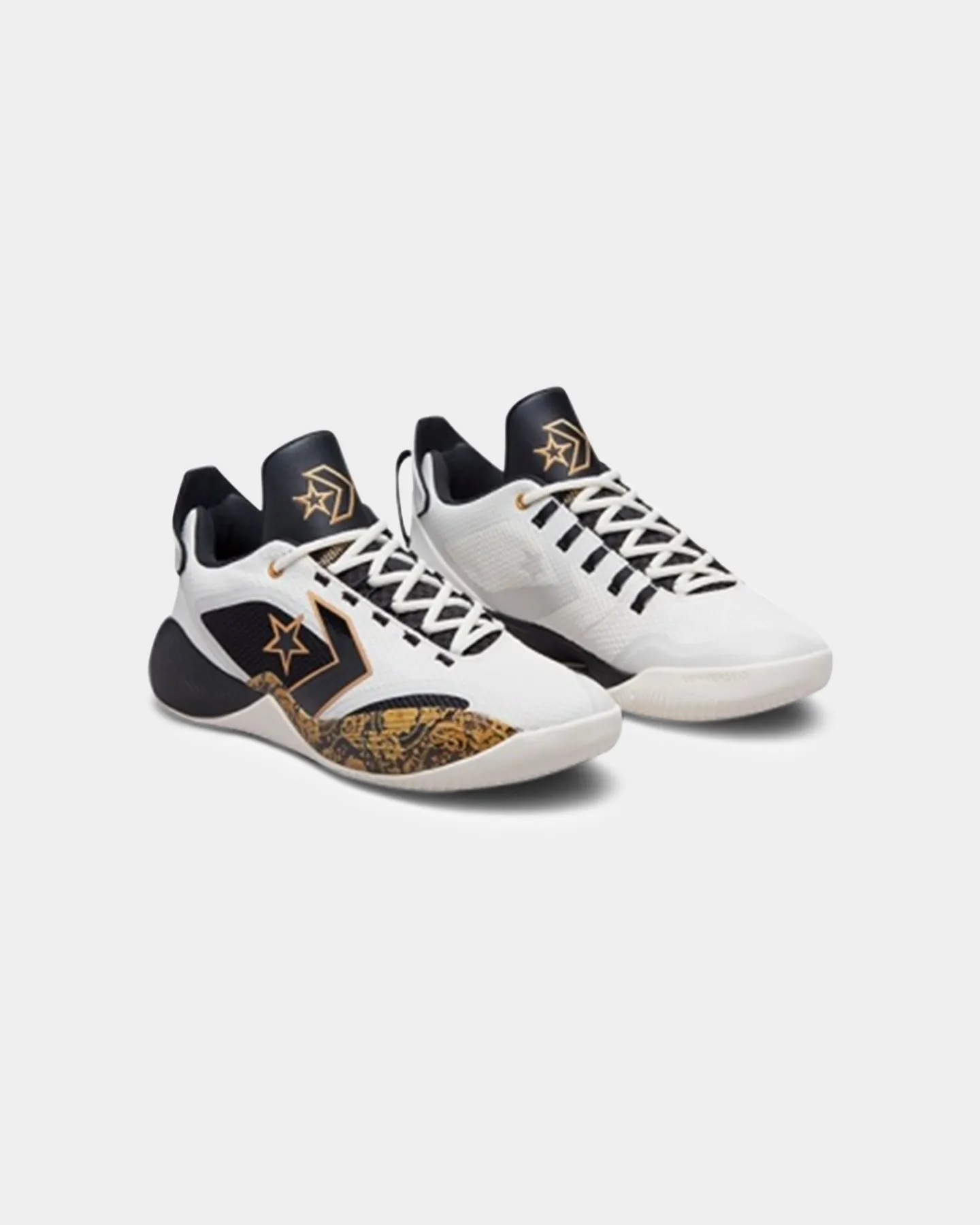 Converse All Star BB Shift Ox Egret/Gold/Black Odor Resistant Material