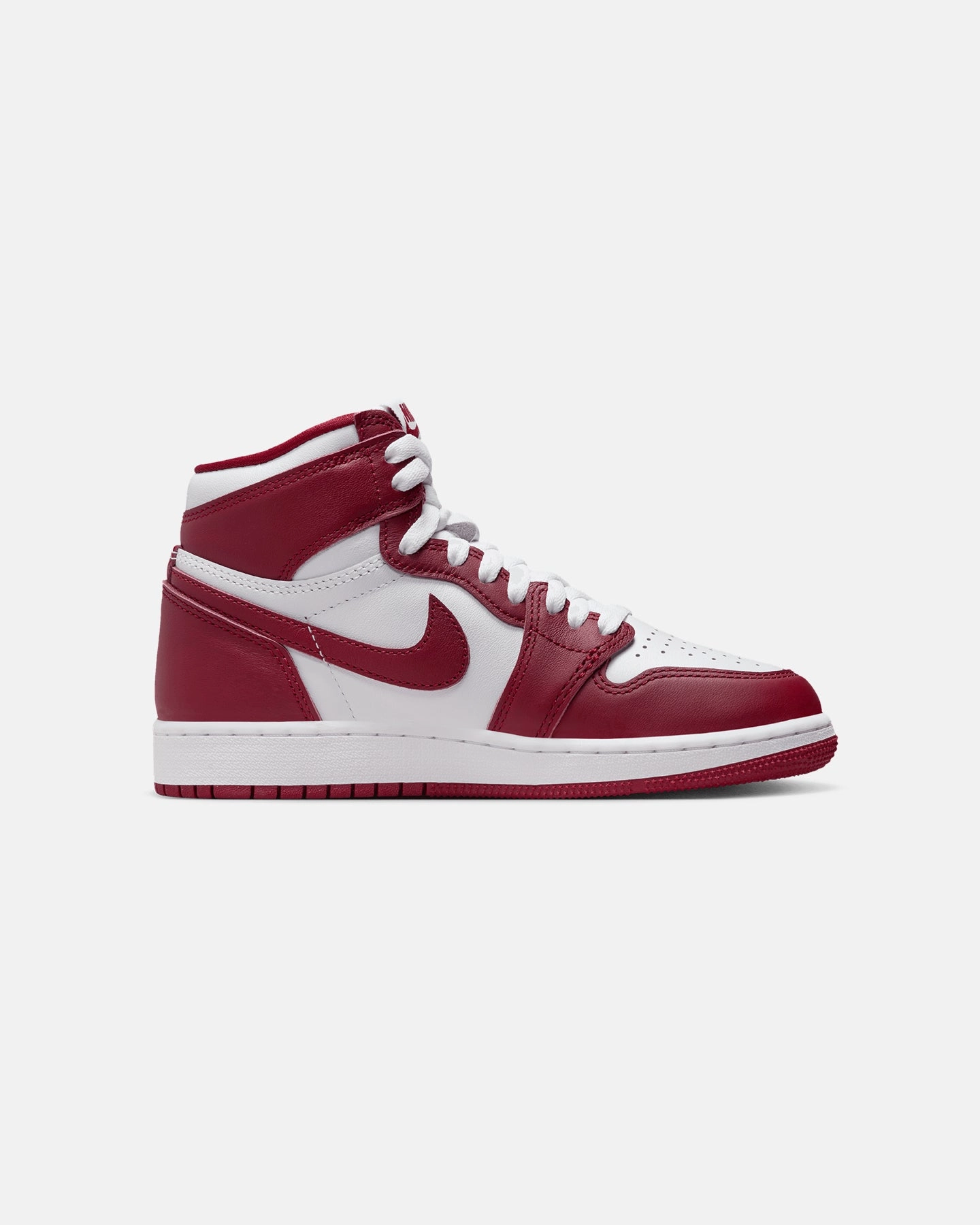 Ergonomic Heel Counters Stay Dry Jordan Kids' Air Jordan 1 High OG (GS) "Team Red" White/Team Red