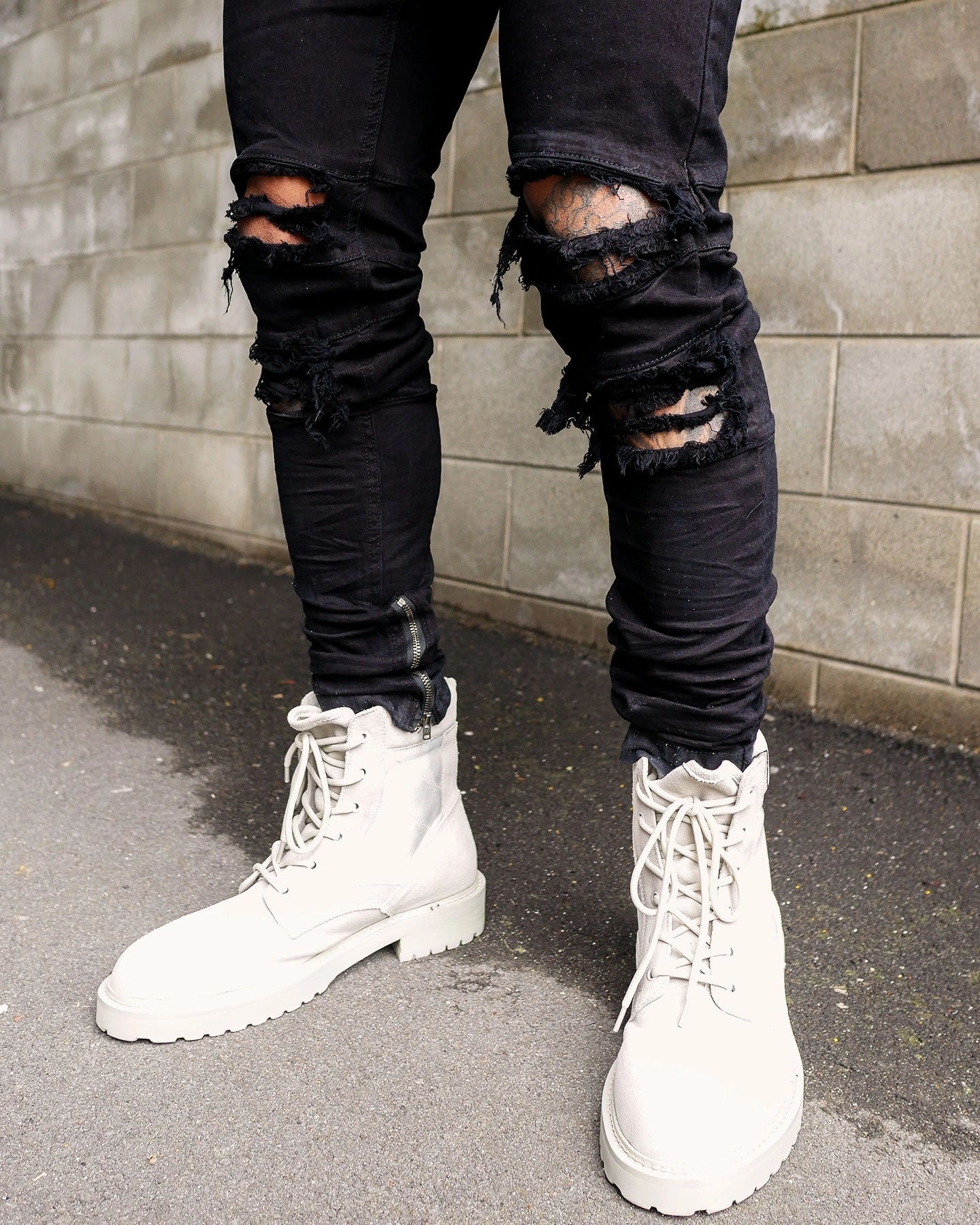 Ultimate Wear Saint Morta Legion Boot Light Grey