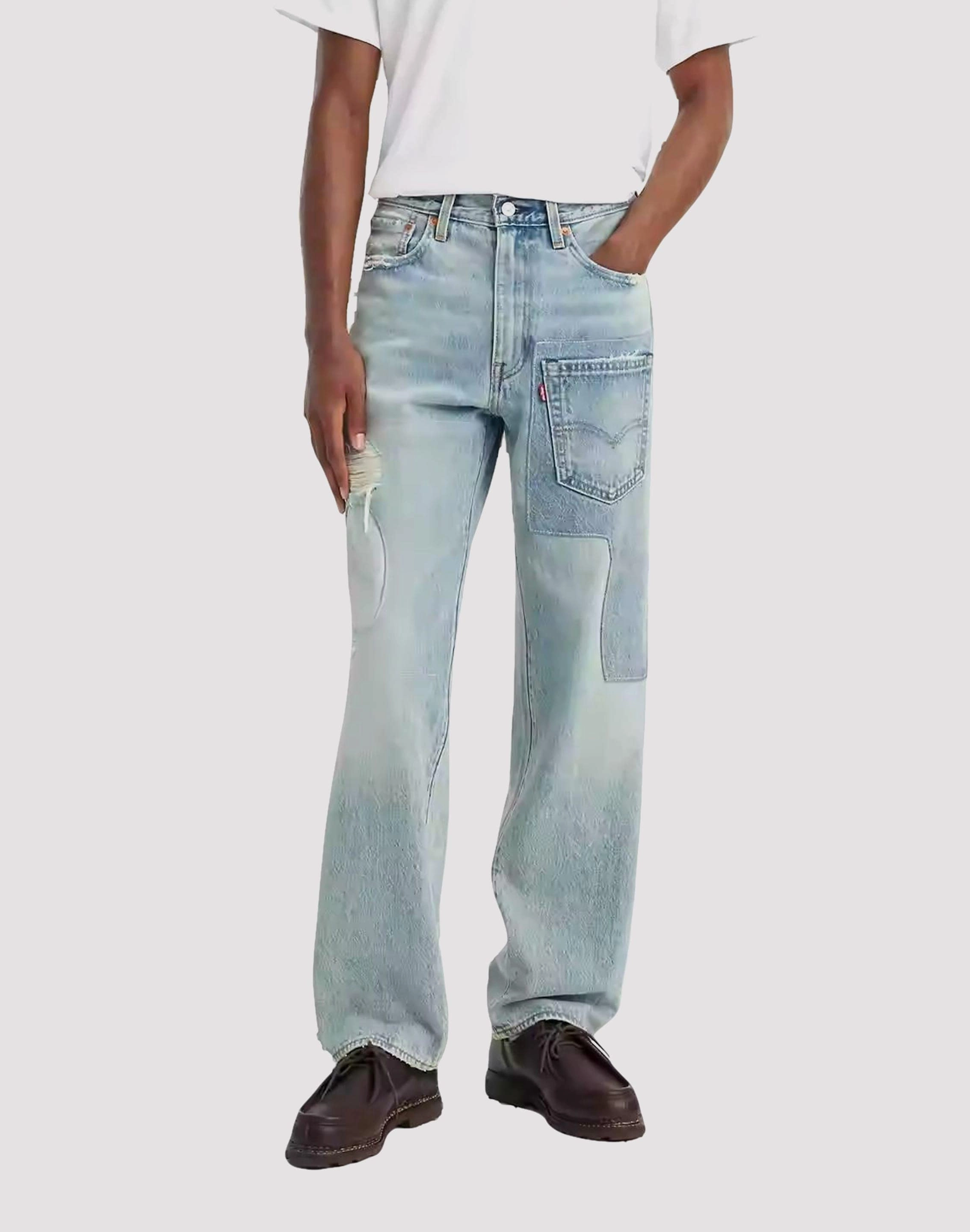 Levi 568 Patch Yourself Premium Loose Denim Jeans cross - trainers