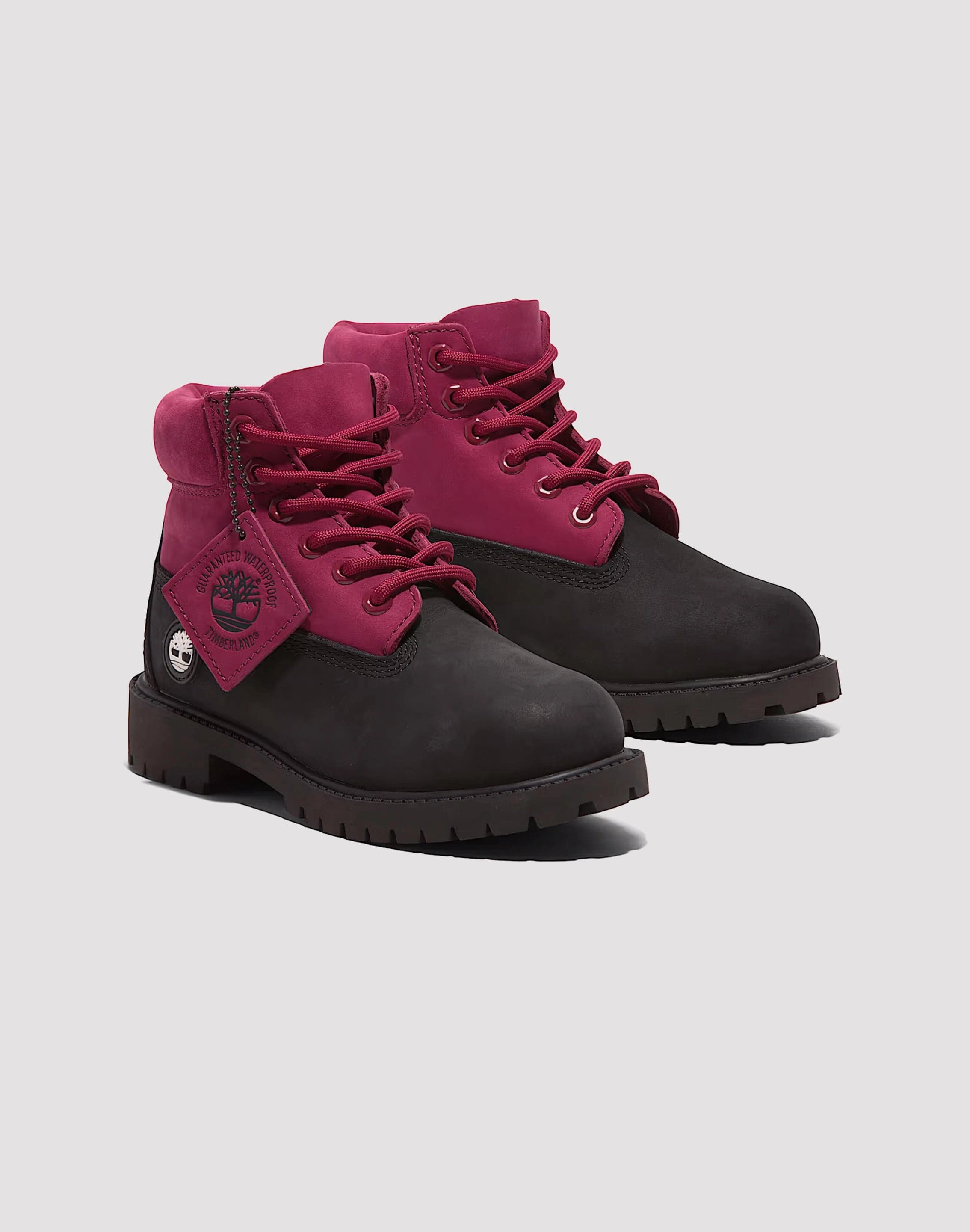 Timberland 6-Inch Premium Waterproof Boots Grade-School toe - box Slip On Style