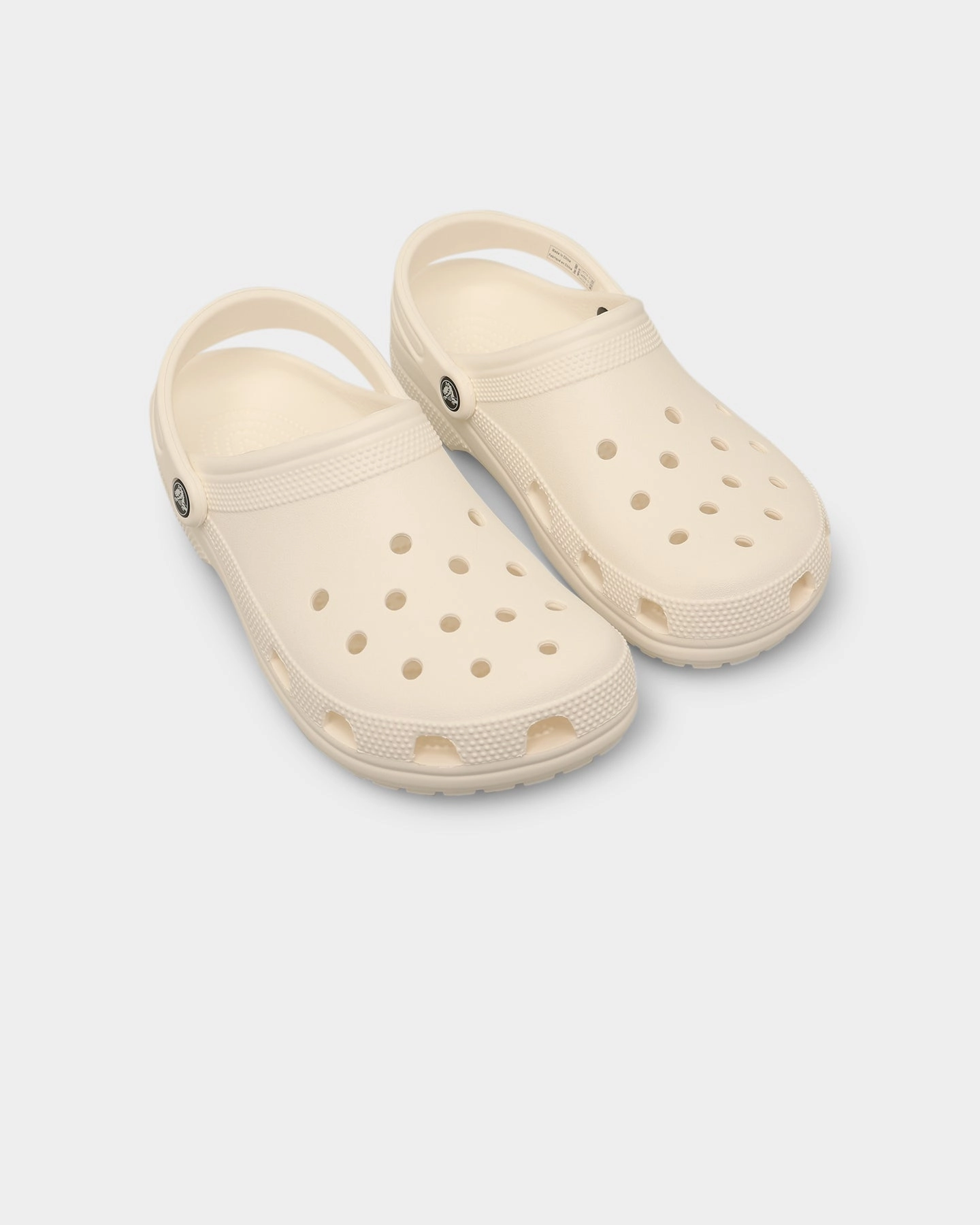 Contoured Foot Arch Smooth Feel Crocs Classic Clog Bone